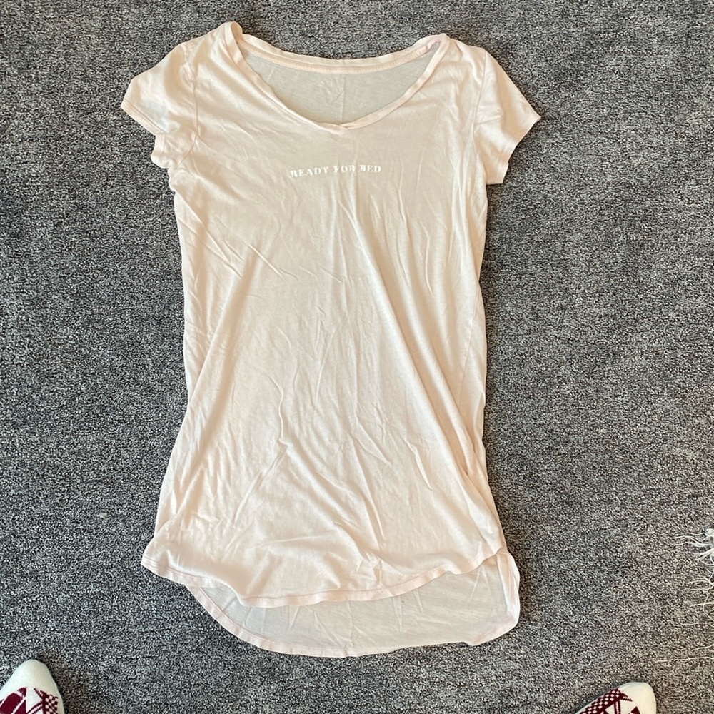 Oversized sleep shirt